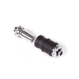 Alphacool ES Schnellverschluss BLH1A PushIn Sæt AG-AG, Forbindelse Sort (mat)/Chrome