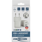 Ansmann 1001-0153, Oplader Hvid