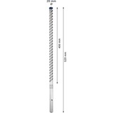 Bosch Expert SDS Max-8X Hammer drill bit 5 stk, Boremaskine Borehammer, Hammer drill bit, 2 cm, 520 mm, Beton, Sten, 40 cm
