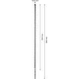 Bosch Expert SDS plus-7X Hammer drill bit 1 stk, Boremaskine Borehammer, Hammer drill bit, 1,4 cm, 600 mm, Beton, Sten, 55 cm