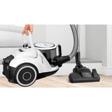 Bosch Serie 6 BGC41XALL støvsuger 2,4 L Dry 700 W Poseløs, Gulv støvsuger Hvid, 700 W, Dry, Poseløs, 2,4 L, 68 dB, Hvid