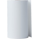 Brother BDL-7J000102-058 Hvid Ikke-klæbende printeretiket, Papir Hvid, Ikke-klæbende printeretiket, Kontinuerlig etiket, Direkte termisk, Rektandel, Brother RJ, TD