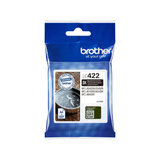 Brother LC422BK blækpatron 1 stk Original Sort Sort, 1 stk, 550 Sider, Enkelt pakke