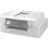 Brother MFC-J4340DW Inkjet A4 4800 x 1200 dpi Wi-Fi, Multifunktionsprinter grå, Inkjet, Farveudskrivning, 4800 x 1200 dpi, A4, Direkte udskrivning, Hvid