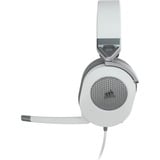 Corsair HS65 SURROUND, Gaming headset Hvid/grå