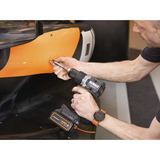 DEWALT Batteridrevet slagboremaskine DCD85MM2T, 18 volt, i McLaren-design, Bore-/ skruemaskine grå/Sort