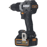 DEWALT Batteridrevet slagboremaskine DCD85MM2T, 18 volt, i McLaren-design, Bore-/ skruemaskine grå/Sort