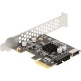 DeLOCK PCI Express x1 > 1in. USB 5 Gbps Type-E Key A, 90344, USB-controlleren 