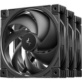 DeepCool FD12 V2 3IN1, Sag fan Sort