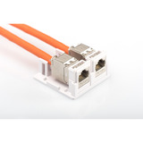 Digitus Konsolideringspunkt kabinet, til 2x Keystone moduler, Boliger Hvid