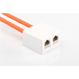 Digitus Konsolideringspunkt kabinet, til 2x Keystone moduler, Boliger Hvid