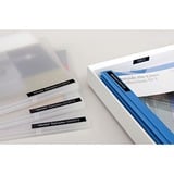 Dymo Ægte D1-etiketter | Hvid tekst på klar tape | 12 mm x 7 m | Selvklæbende etiketter til LabelManager-mærkemaskiner | Fremstillet i Europa Hvid på transparent, Polyester, Belgien, -18 - 90 °C, DYMO, LabelManager, LabelWriter 450 DUO