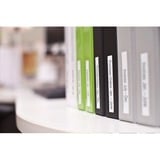 Dymo Ægte D1-etiketter | Hvid tekst på klar tape | 12 mm x 7 m | Selvklæbende etiketter til LabelManager-mærkemaskiner | Fremstillet i Europa Hvid på transparent, Polyester, Belgien, -18 - 90 °C, DYMO, LabelManager, LabelWriter 450 DUO