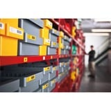 Dymo Ægte D1-etiketter | Hvid tekst på klar tape | 12 mm x 7 m | Selvklæbende etiketter til LabelManager-mærkemaskiner | Fremstillet i Europa Hvid på transparent, Polyester, Belgien, -18 - 90 °C, DYMO, LabelManager, LabelWriter 450 DUO