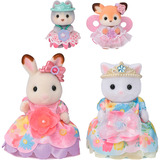 EPOCH Sylvanian Families - Blomsterprinsesser figursæt, Bygge legetøj 