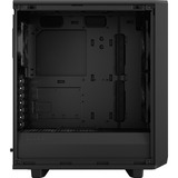 Fractal Design Meshify 2 Compact Tower Sort, Towerkabinet Sort, Tower, PC, Sort, ATX, micro ATX, Mini-ITX, Stål, Spil