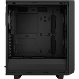 Fractal Design Meshify 2 Compact Tower Sort, Towerkabinet Sort, Tower, PC, Sort, ATX, micro ATX, Mini-ITX, Stål, Spil