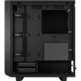 Fractal Design Meshify 2 Compact Tower Sort, Towerkabinet Sort, Tower, PC, Sort, ATX, micro ATX, Mini-ITX, Stål, Spil