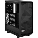 Fractal Design Meshify 2 Compact Tower Sort, Towerkabinet Sort, Tower, PC, Sort, ATX, micro ATX, Mini-ITX, Stål, Spil