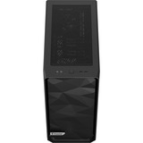 Fractal Design Meshify 2 Compact Tower Sort, Towerkabinet Sort, Tower, PC, Sort, ATX, micro ATX, Mini-ITX, Stål, Spil