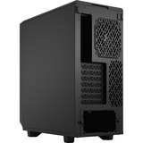 Fractal Design Meshify 2 Compact Tower Sort, Towerkabinet Sort, Tower, PC, Sort, ATX, micro ATX, Mini-ITX, Stål, Spil