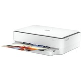 HP ENVY 6020e Termisk inkjet A4 4800 x 1200 dpi 7 sider pr. minut Wi-Fi, Multifunktionsprinter Hvid/grå, Termisk inkjet, Farveudskrivning, 4800 x 1200 dpi, Farvekopiering, A4, Grå, Hvid