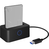 ICY BOX IB-2501U3 Sort, Docking station Sort, HDD, SSD, Serial ATA III, 2.5", 5 Gbit/sek., Sort, Plast
