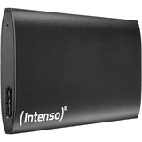 Intenso Ekstern SSD Premium 2 TB, Solid state-drev Sort
