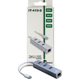 Inter-Tech IT-410-S, Docking station aluminium
