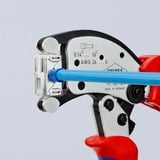 KNIPEX Twistor 16, Crimpning værktøj Rød/Blå