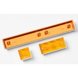 Keychron AT-9, Centrale Cap Hvid/Orange