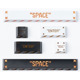 Keychron AT-9, Centrale Cap Hvid/Orange