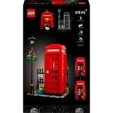 LEGO Ideas Rød London-telefonboks, Bygge legetøj Byggesæt, 18 År, Plast, 1460 stk, 1,54 kg