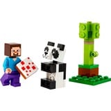 LEGO Minecraft Steve og pandaunge, Bygge legetøj Byggesæt, 6 År, Plast, 35 stk, 26 g