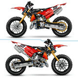 LEGO Technic Ducati Desmo450 MX Factory Motorcykel, Bygge legetøj 