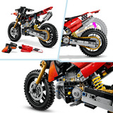 LEGO Technic Ducati Desmo450 MX Factory Motorcykel, Bygge legetøj 
