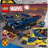 LEGO X-Mens X-jet, Bygge legetøj Byggesæt, 8 År, Plast, 359 stk, 600 g