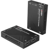 Lindy HDMI & IR over IP Extender, HDMI-udvidelse forlænger Sort
