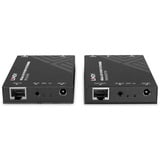 Lindy HDMI & IR over IP Extender, HDMI-udvidelse forlænger Sort