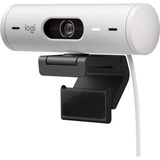 Logitech Brio 500, Webcam Hvid/Sort