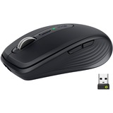 Logitech MX Anywhere 3 for Business mus Højre hånd RF trådløs + Bluetooth Laser 4000 dpi grafit, Højre hånd, Laser, RF trådløs + Bluetooth, 4000 dpi, Grafit