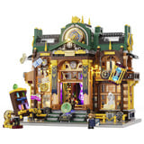 Lumibricks Steampunk Time Rift Bibliotek, Bygge legetøj 