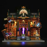 Lumibricks Steampunk Time Rift Bibliotek, Bygge legetøj 