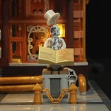 Lumibricks Steampunk Time Rift Bibliotek, Bygge legetøj 