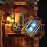 Lumibricks Steampunk Time Rift Bibliotek, Bygge legetøj 