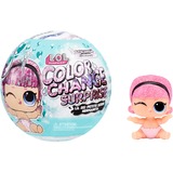 MGA Entertainment L.O.L. Surprise! Glitter Color Change Lil Sisters Asst in PDQ, Dukke L.O.L. Surprise! Glitter Color Change Lil Sisters Asst in PDQ, Minidukke, Hunstik, 4 År, Dreng/Pige, 38 mm, Flerfarvet