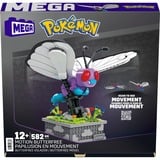 Mattel Pokémon Bevægelig Butterfree, Bygge legetøj Byggesæt, 12 År, Plast, 582 stk, 1,08 kg