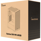 Ocypus Gamma C60 ARGB, Towerkabinet Hvid
