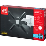 One for all TV-vægbeslag WM 6242, Wall Mount Sort
