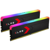 PNY DIMM 32 GB DDR5-6400 (2x 16 GB) Dual-kit, Hukommelse Sort